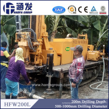 Máquina de construcción Hfw200L de perforación de agua con alta calidad